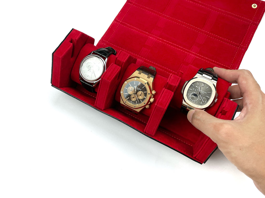 Hand Crafted Watch Rolls